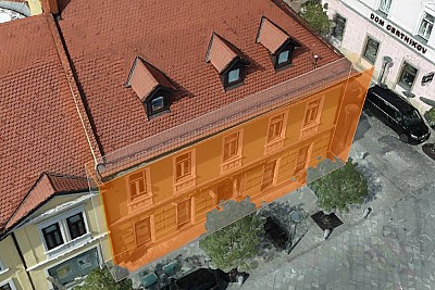 Mapping building facades for 3D representation