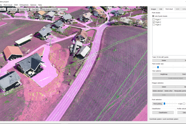Drone-based 3Dsurvey Map for building a Sewage System - 3Dsurvey