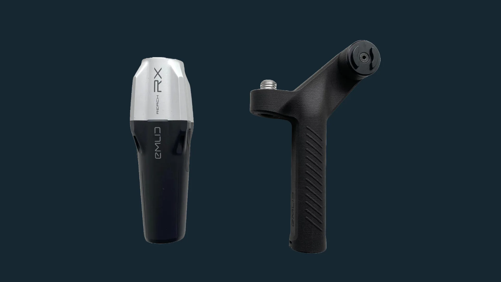 Emlid Reach RX device and handle
