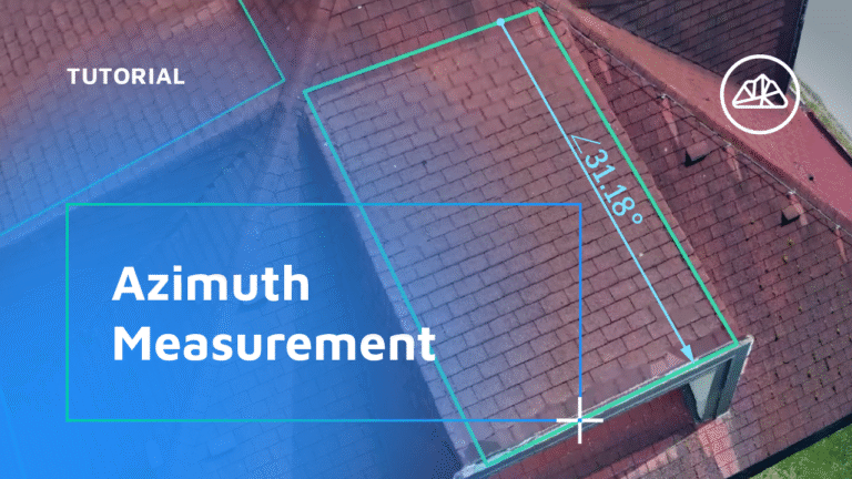 Using azimuth measurements in 3Dsurvey