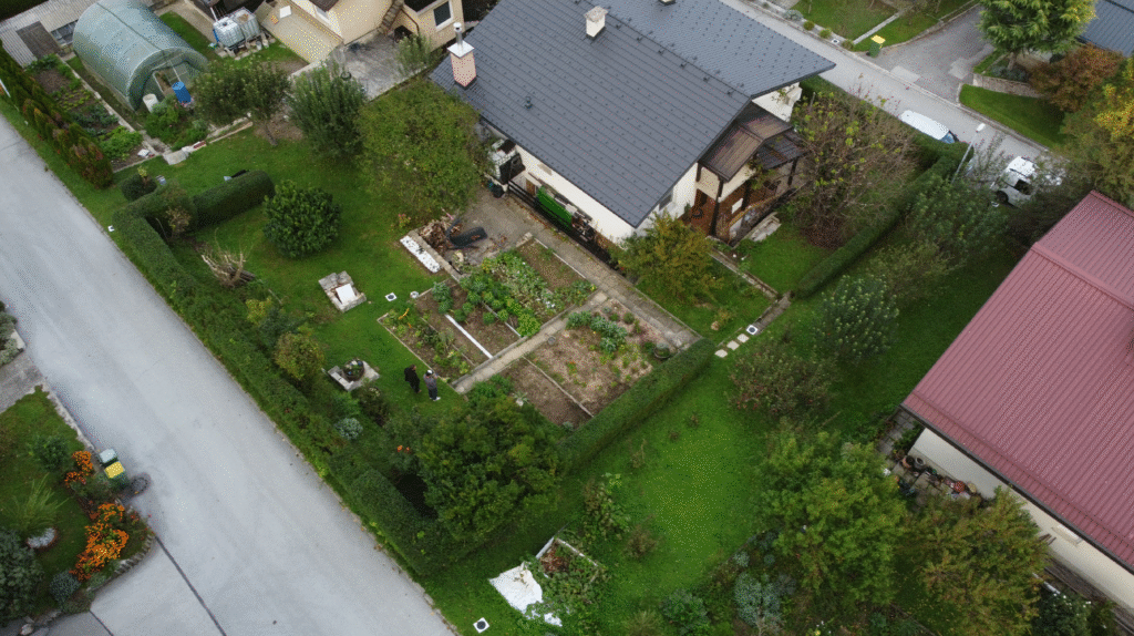 Drone photo of the site that is going to be used with our CAD tools