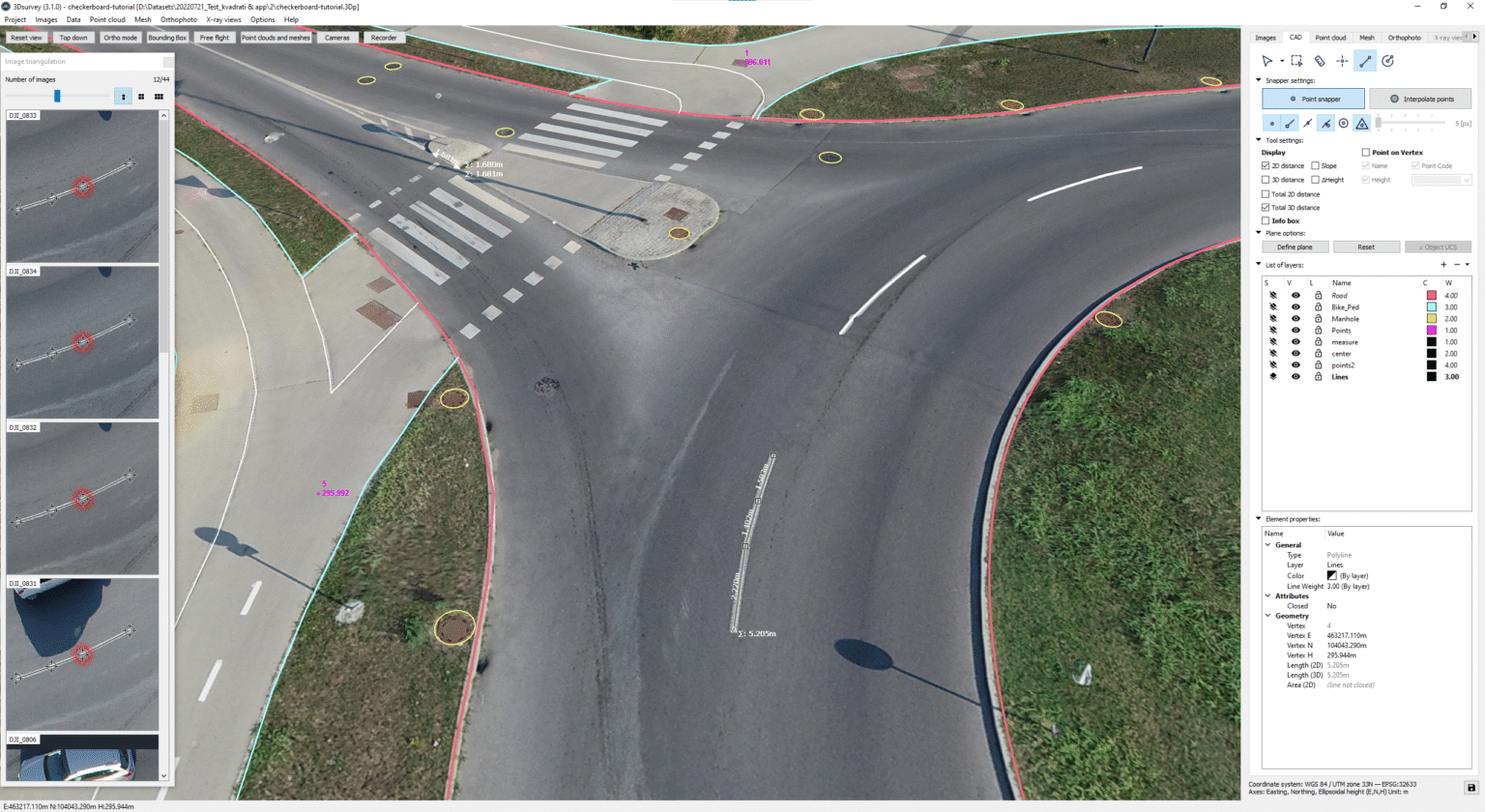 Mastering CAD software within 3Dsurvey