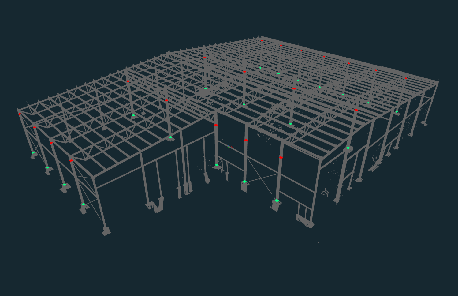 Project done with X-ray views in 3Dsurvey