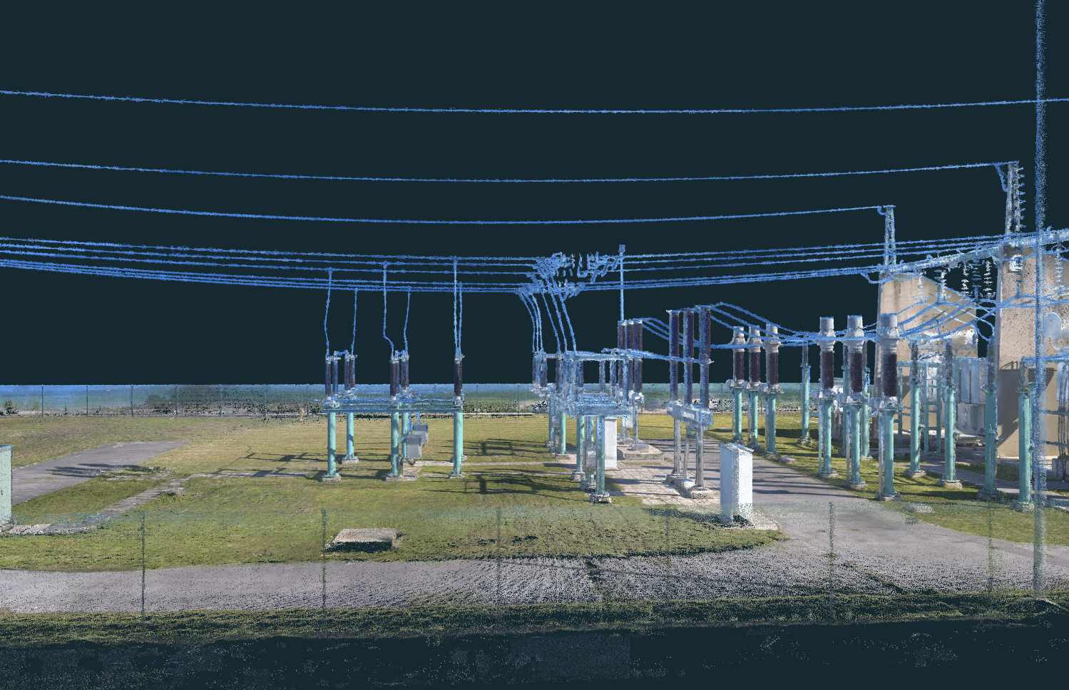 Power_lines_Lidar_sensor_SLAM