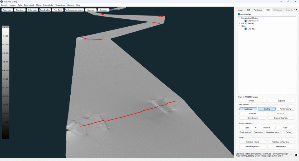 CAD-to-Mesh projection.