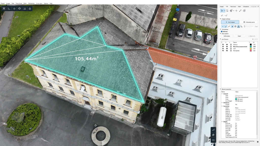 When you convert 2d image to 3d, you can measure real-life distances.