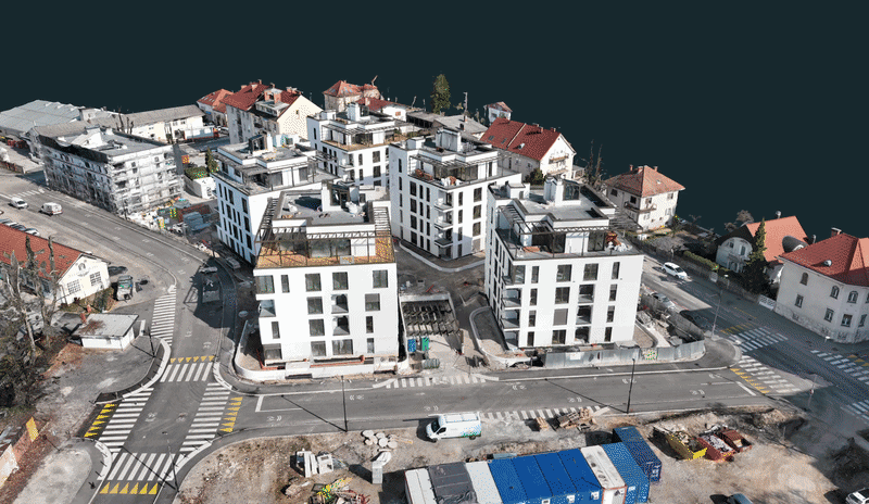 3D model with changing background color