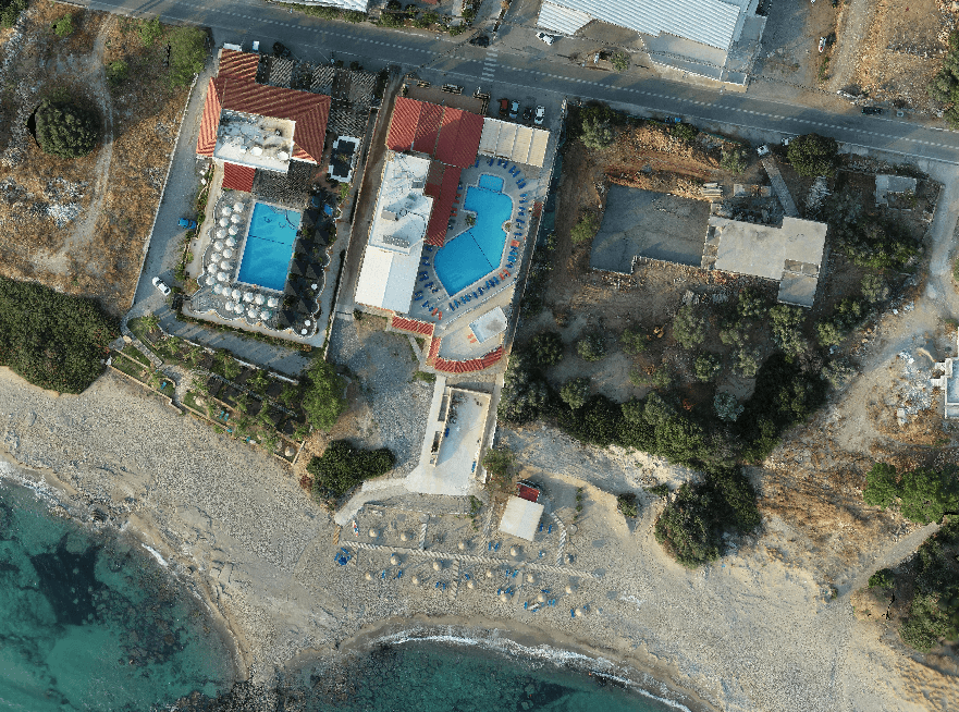 Orthomosaic mapping in 3Dsurvey.