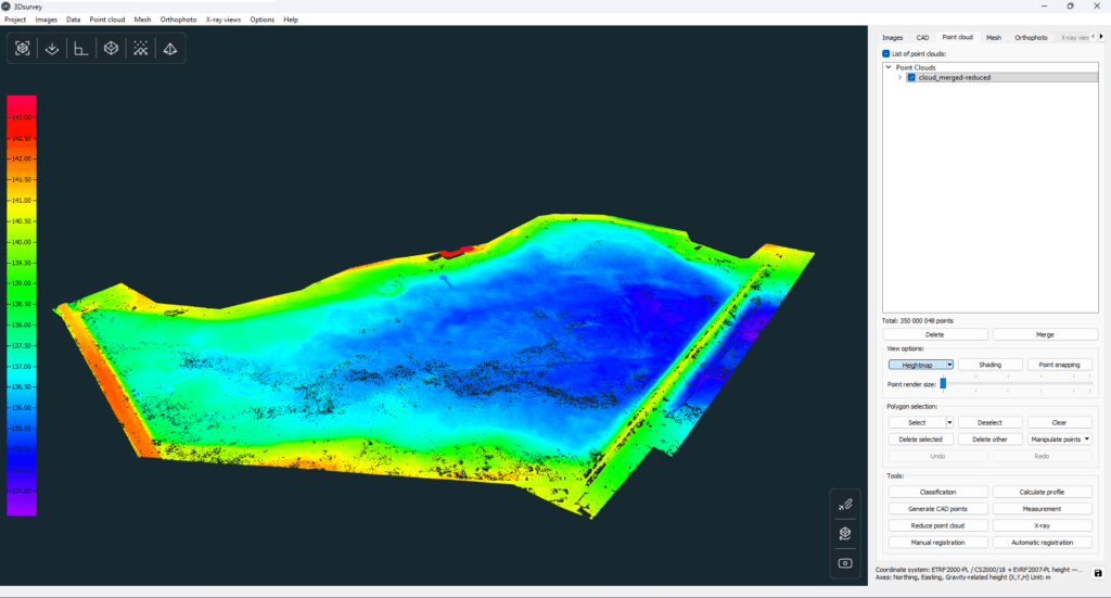 Heightmap view.