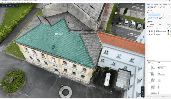 The new Measure area tool is part of our software version 4.0.