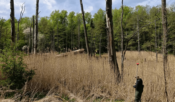 Topographical surveying for reservoir planning with the help of 3Dsurvey software.