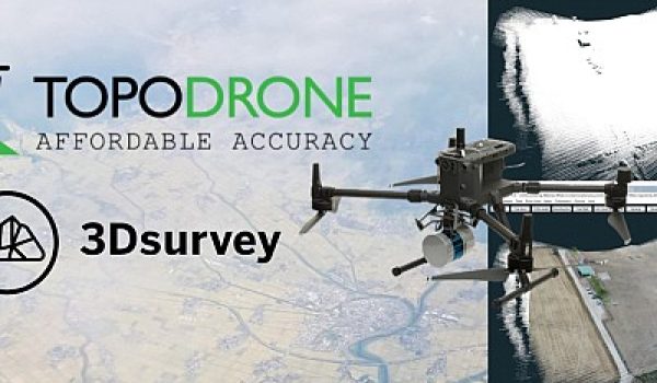 Poster of Topodrone and 3Dsurvey with a drone